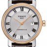 Коричневый ремешок Tissot T610035945, имитация крокодила, 20/18, без замка, для часов Tissot Bridgeport T097.407, T097.410