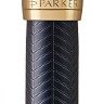 1931369 Перьевая ручка Parker Duofold Prestige Centennial, Blue Chevron GT Foutain Pen Fine (№ 436)