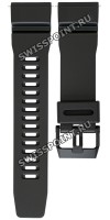 Черный полимерный ремешок Casio 10631658 для часов Casio GA-2200BB-1A