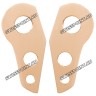 Розовое конечное звено Tissot T660044226, правая и левая часть, розовое PVD, для крепления ремешка часов Tissot T-Race Chronograph T115.407, T115.417, T115.427