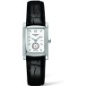 Черный кожаный ремешок Longines L682101022, теленок, 15/12, без замка, для часов Longines DolceVita Classic L4.242.6, L4.243.6, L5.155.0, L5.155.4