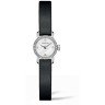 Черный кожаный ремешок Longines L682145824, теленок, 8/8 мм, без замка, для часов Longines Mini L2.303.0