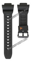 Черный полимерный ремешок Casio 10500876 для часов Casio STL-S110H-1A