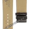 Коричневый кожаный ремешок Tissot T610034061, теленок, 23/20, без замка, для часов Tissot T-Sport PRC 200 T055.427.16.017.00, T055427