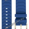 Синий каучуковый ремешок Tissot T603040932, титановая пряжка, для часов Tissot T-Touch Solar T091.420, T110.420