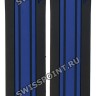 Черный силиконовый ремешок Tissot T610034986 без замка, для часов Tissot T-Race T048.417, T048.427