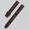 Коричневый кожаный ремешок Tissot T610014598, 12/12, без замка, для часов Tissot Le Locle L134
