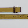 Коричневый кожаный ремешок Tissot T610014598, 12/12, без замка, для часов Tissot Le Locle L134