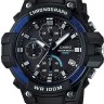Черный полимерный ремешок Casio 10452435 для часов Casio MCW-100H-1A, MCW-110H-1A