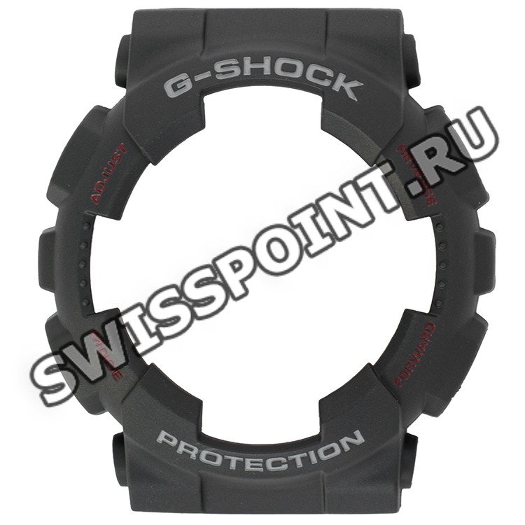 Черный рант корпуса часов Casio 10396671 для часов Casio GA-120-1A