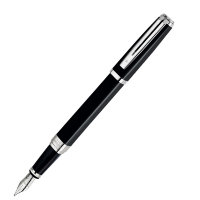 Ручка WATERMAN S0636830 Exception - Night & Day Black ST, перьевая ручка, F (№ 229)