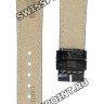 Черный кожаный ремешок Longines L682101025, теленок, 17/14, без замка, для часов Longines DolceVita Classic L4.612.2, L4.710.6, L4.712.6, L5.502.4