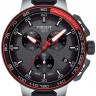 Черный каучуковый ремешок Tissot T603040970, черная пряжка, для часов Tissot T-Race Cycling T111.417.27.441.00, T111.417.37.441.01, T111.417.37.441.08