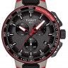 Черный каучуковый ремешок Tissot T603040970, черная пряжка, для часов Tissot T-Race Cycling T111.417.27.441.00, T111.417.37.441.01, T111.417.37.441.08