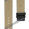 Черный кожаный ремешок Tissot T610031786, удлиненный, 19/18 XL, теленок, белая прострочка, без замка, для часов Tissot PRS 200 T067.417
