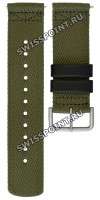 Зеленый текстильный ремешок Casio 10568024 для часов Casio PRW-6600YB-3E