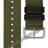 Зеленый текстильный ремешок Casio 10568024 для часов Casio PRW-6600YB-3E