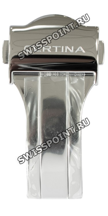 Стальной замок Certina C640018239, 20 мм, для кожаного ремешка часов Certina DS-2 C024.410