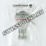 Стальной замок Certina C640018239, 20 мм, для кожаного ремешка часов Certina DS-2 C024.410