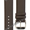 Коричневый кожаный ремешок Tissot T600027529, теленок, 19/18, стальная пряжка, для часов Tissot Classic Dream T033.410.26.011.00, T033.423