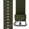 Зеленый текстильный ремешок Casio 10570833 для часов Casio GST-W130BC-1A3, GST-S130BC-1A3