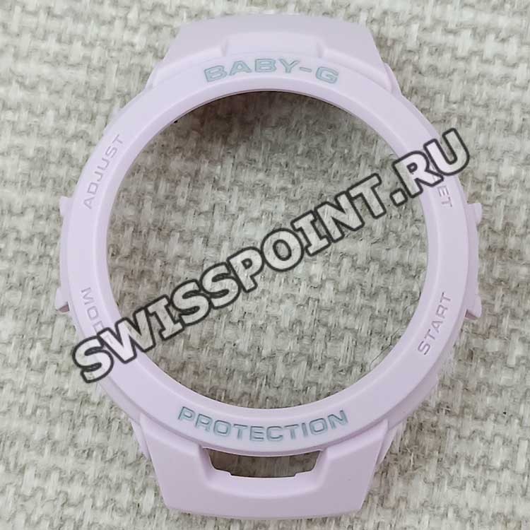 Сиреневый рант корпуса Casio 10590420 для часов Casio BSA-B100-4A2
