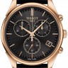 Черный кожаный ремешок Tissot T610033185, теленок, 20/18, без замка, для часов Tissot Ballade lll T108.408, T912.410, T912.428, T924.410, T920.407, T920.410, T920.417