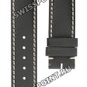 Черный кожаный ремешок Longines L682106062, теленок, 18/18, без замка, для часов Longines Evidenza L2.642.0, L2.642.4, L2.642.6, L2.642.8, L2.655.4, L2.670.4, L2.671.4, L2.672.4