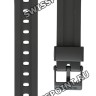 Черный полимерный ремешок Casio 10075268 для часов Casio F-201