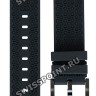 Черный каучуковый ремешок Tissot T603042128, черная пряжка, для часов Tissot T-Race Cycling T111.417