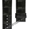Черный кожаный ремешок Tissot T610030298, имитация крокодила, 22/20, без замка, для часов Tissot T-Lord T059.527.16.058.00