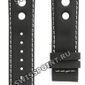 Черный кожаный ремешок Tissot T610016985, удлиненный, 20/18 XL, без замка, для часов Tissot PRS 516 J560/660, J562/662, J564/664, J565/665, T021.414