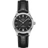 Черный кожаный ремешок Certina C610019066, 16/14, без замка, для часов Certina C033.207.16.051.00, C033.207.16.053.00, C028.310.16.056.00