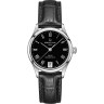 Черный кожаный ремешок Certina C610019066, 16/14, без замка, для часов Certina C033.207.16.051.00, C033.207.16.053.00, C028.310.16.056.00