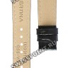 Черный кожаный ремешок Certina C610019066, 16/14, без замка, для часов Certina C033.207.16.051.00, C033.207.16.053.00, C028.310.16.056.00