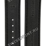 Черный каучуковый ремешок Omega O98000364, 20/18, длина 100/95, без замка, для часов Omega 232.32.42.21.01.003 Seamaster Planet Ocean 600м 42 мм