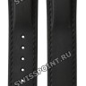 Черный каучуковый ремешок Omega O98000364, 20/18, длина 100/95, без замка, для часов Omega 232.32.42.21.01.003 Seamaster Planet Ocean 600м 42 мм