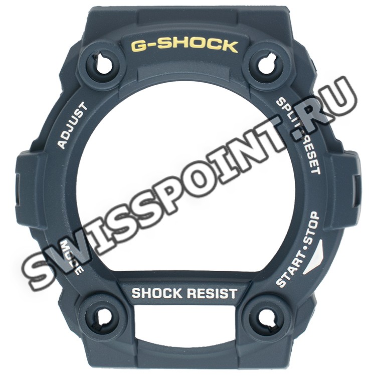 Синий рант корпуса часов Casio 10330603 для часов Casio G-7900-2