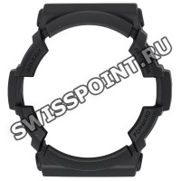 Черный рант корпуса часов Casio 10400949 для часов Casio GA-201-1A, GAS-100B-1A, GAW-100B-1A