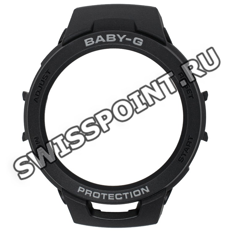 Черный рант корпуса часов Casio 10573389 для часов Casio BSA-B100-1A