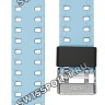 Черно-голубой полимерный ремешок Casio 10553501 для часов Casio GA-110PC-1A, GA-700PC-1A, GAS-100PC-1A, GAW-100PC-1A