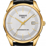 Черный кожаный ремешок Tissot T610033183, удлиненный, 20/18 XL, без замка, для часов Tissot T108.408, T912.410, T912.428, T924.410, T920.407, T920.410, T920.417