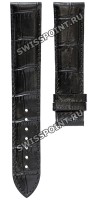 Черный кожаный ремешок Tissot T610033183, удлиненный, 20/18 XL, без замка, для часов Tissot T108.408, T912.410, T912.428, T924.410, T920.407, T920.410, T920.417