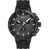 Черный каучуковый ремешок Tissot T603042129, черная пряжка, для часов Tissot T-Race Cycling T111.417