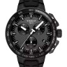 Черный каучуковый ремешок Tissot T603042129, черная пряжка, для часов Tissot T-Race Cycling T111.417