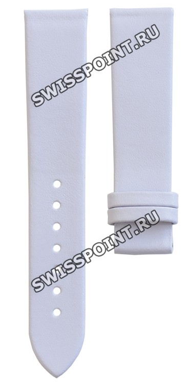 Лиловый кожаный ремешок Tissot T610014617, теленок, 18/16, без замка, для часов Tissot Bellflhour L614