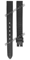 Черный кожаный ремешок Longines L682101168, 11/10, теленок, без замка, для часов Longines Dolce Vita L5.161.0, L5.161.4, L5.161.6, L5.161.7