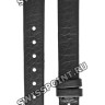 Черный кожаный ремешок Longines L682101168, 11/10, теленок, без замка, для часов Longines Dolce Vita L5.161.0, L5.161.4, L5.161.6, L5.161.7
