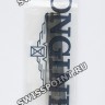 Черный кожаный ремешок Longines L682101168, 11/10, теленок, без замка, для часов Longines Dolce Vita L5.161.0, L5.161.4, L5.161.6, L5.161.7