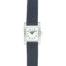 Черный кожаный ремешок Longines L682101168, 11/10, теленок, без замка, для часов Longines Dolce Vita L5.161.0, L5.161.4, L5.161.6, L5.161.7